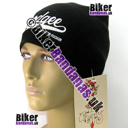 Illicit Misery Streetwear Dodgee Mother F***** Beanie Hat
