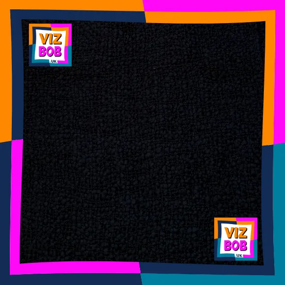 Fabric view of Plain Black Knobbly Texture Medium Weight Loose Weave Long Scarf