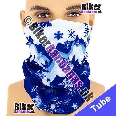 Snowboarding Mountain Neck Tube Bandana / Multifunctional Headwear / Neck Warmer