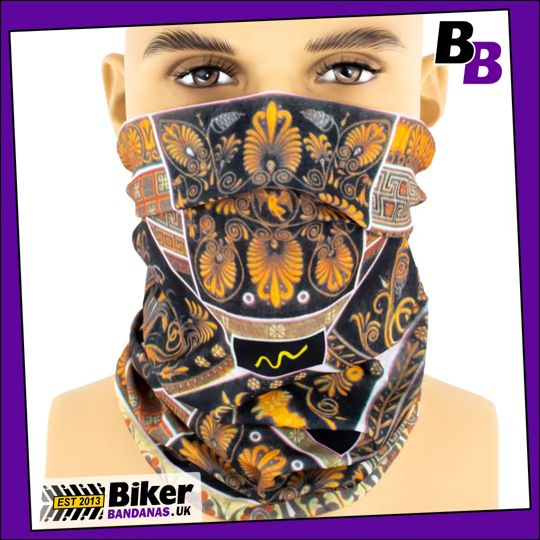 Renaissance Neck Tube Bandana / Face Mask / Neck Gaiter