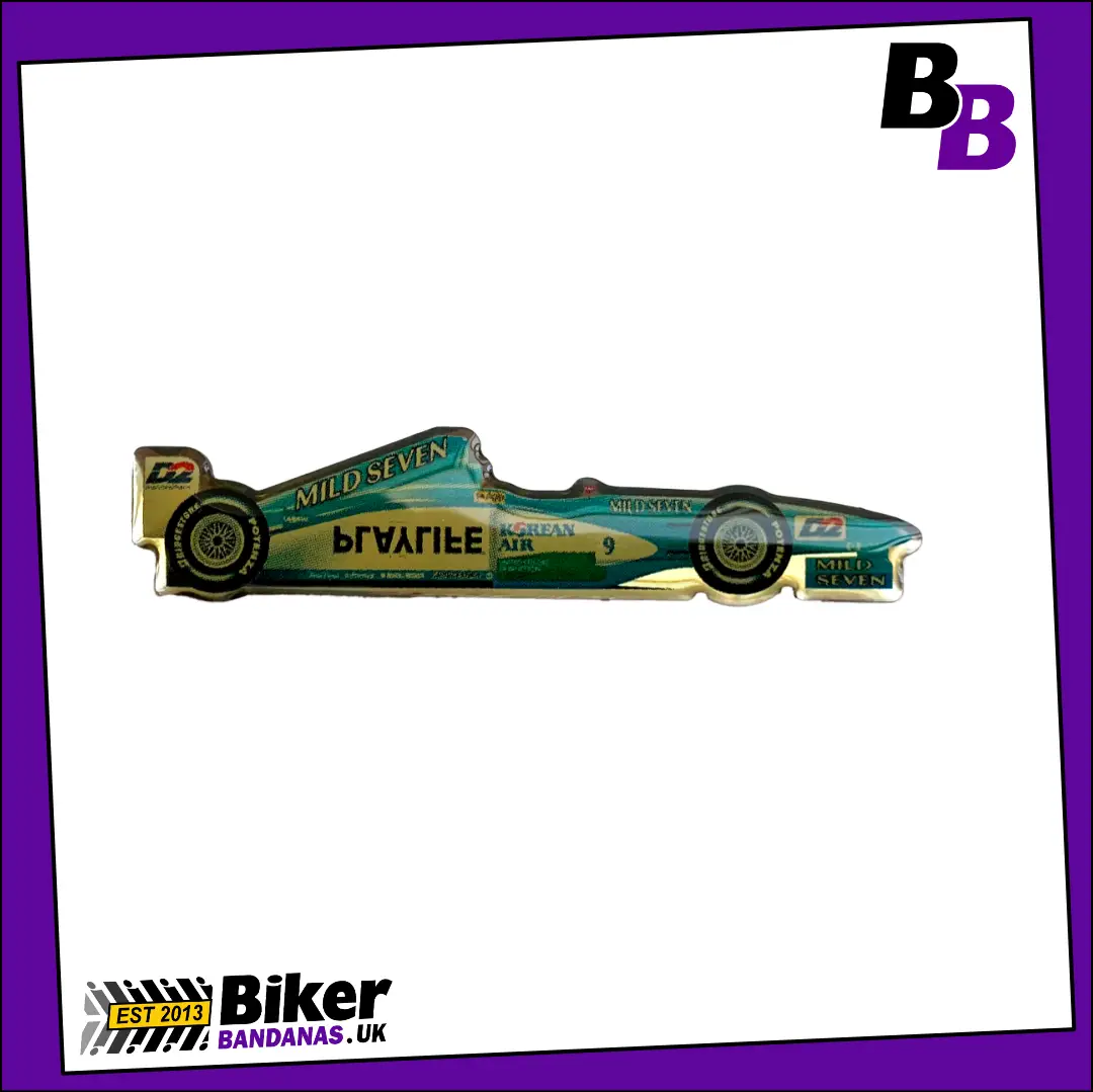 Benetton F1 Playlife Mild Seven Enamel Pin Badge